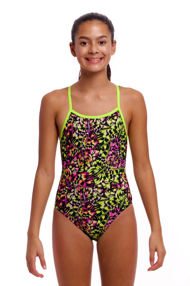 Funkita Girls Single Strap One Piece - Water Wings