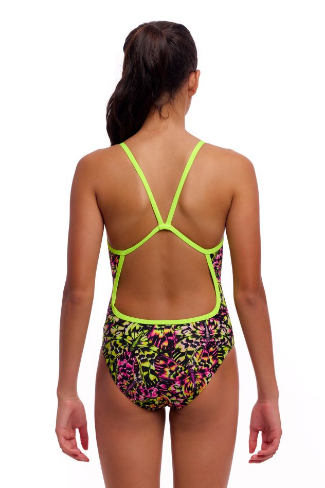 Funkita Girls Single Strap One Piece - Water Wings