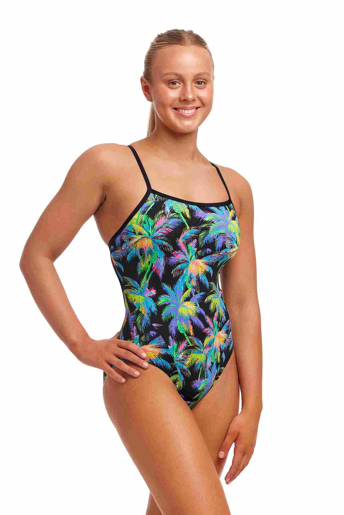 Funkita Single Strap Ladies One Piece - Paradise Please