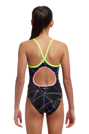 Funkita Girls Diamond Back One Piece - Star Sign