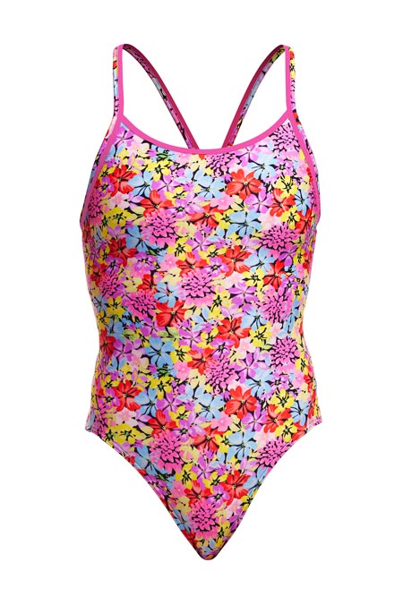 Funkita Ladies Diamond Back One Piece - Summer Nights