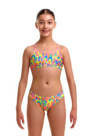Funkita Girls Racerback Two Piece - Hillary Puff