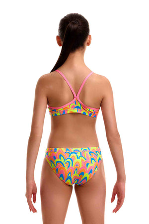 Funkita Girls Racerback Two Piece - Hillary Puff