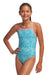 Funkita Girls Tie Me Tight One Piece - Palm Star