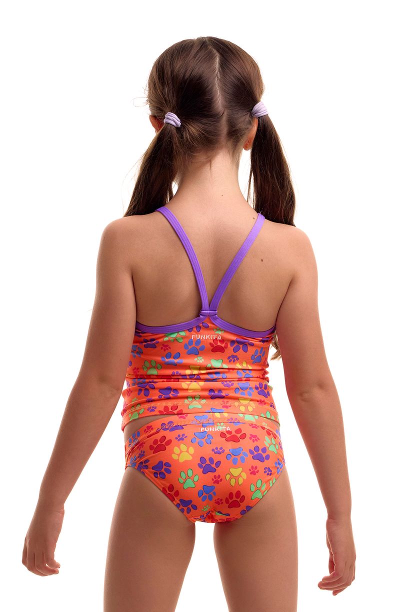 Funkita Toddler Girls Swim Steady Tankini & Brief - Paw Paw image 4