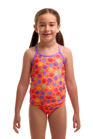 Funkita Toddler Girls Swim Steady Tankini & Brief - Paw Paw image 3