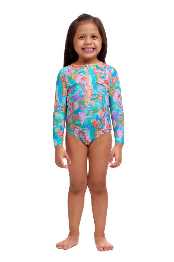 Funkita Toddler Girls Sun Cover One Piece - Birdsville
