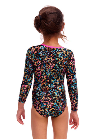 Funkita Toddler Girls Sun Cover One Piece - Copper Cluster