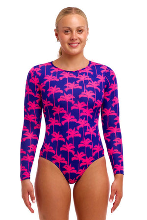 Funkita Ladies Love Cover One Piece - Pinky Palms