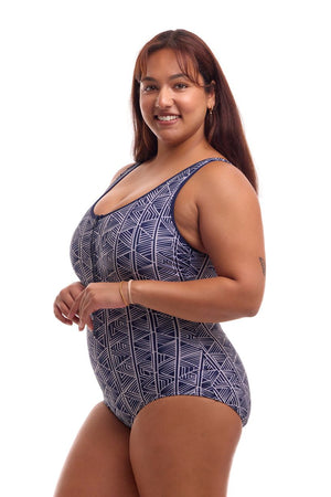 Funkita Ladies Zip Front One Piece - Stickler image 1