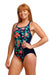 Funkita Form Ladies Locked In Lucy One Piece - Full Bloom