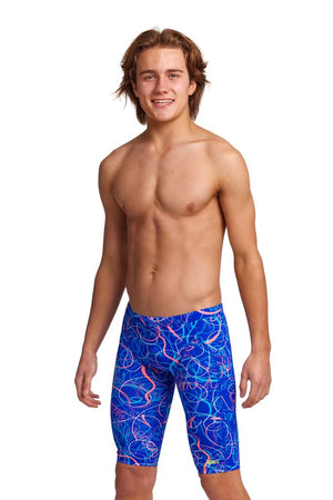Funky Trunks Boys Training Jammers - Lashed