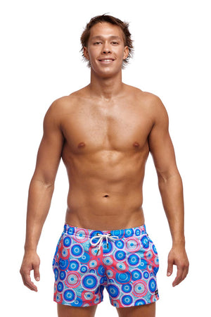 Funky Trunks Mens Shorty Shorts Short - Bundjalung Blue