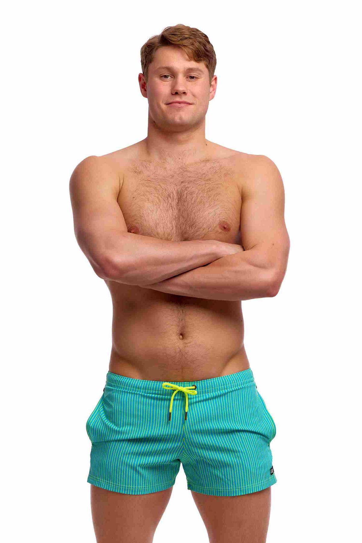 Funky Trunks Mens Shorty Shorts - Grapetize
