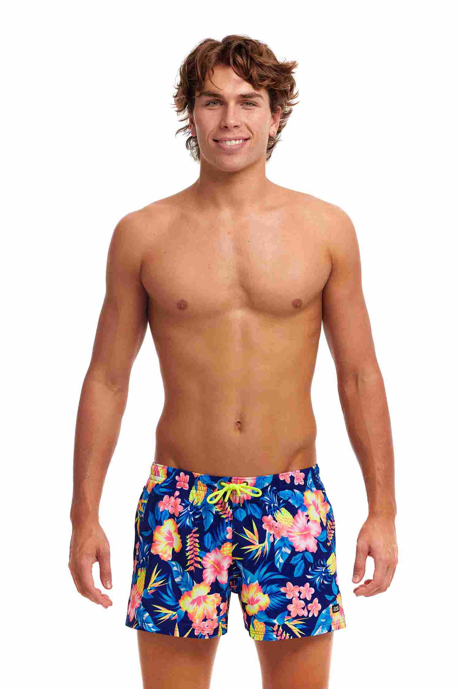 Funky Trunks Mens Shorty Shorts Short - In Bloom
