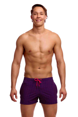 Funky Trunks Mens Shorty Shorts - Peach Tea