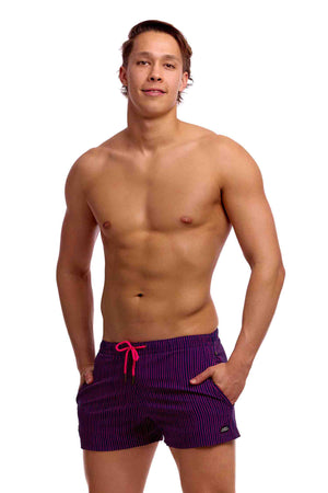 Funky Trunks Mens Shorty Shorts - Peach Tea