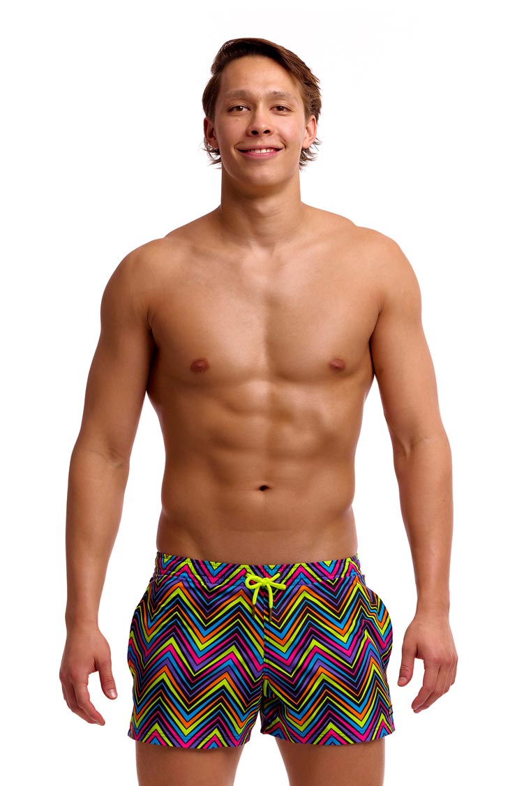 Funky Trunks Mens Shorty Shorts Short - Up Down