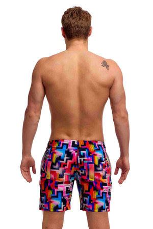 Funky Trunks Mens Long Johnny Short - Putty Rules