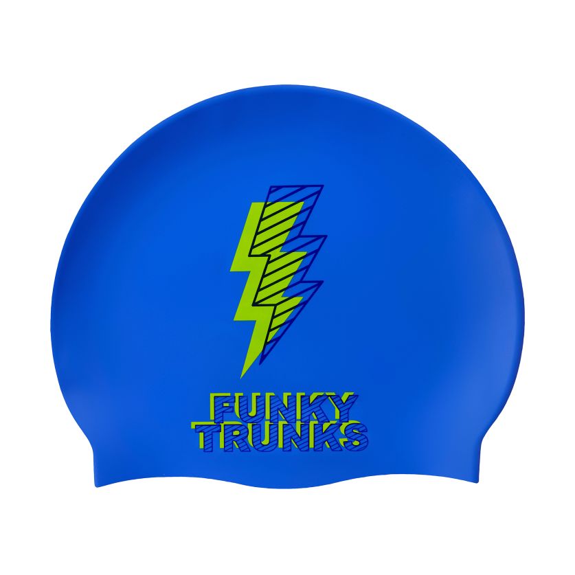 Funky Trunks Silicone Swimming Cap Bolted