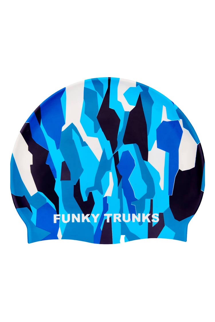 Funky Trunks Silicone Swimming Cap - Chaz Michael