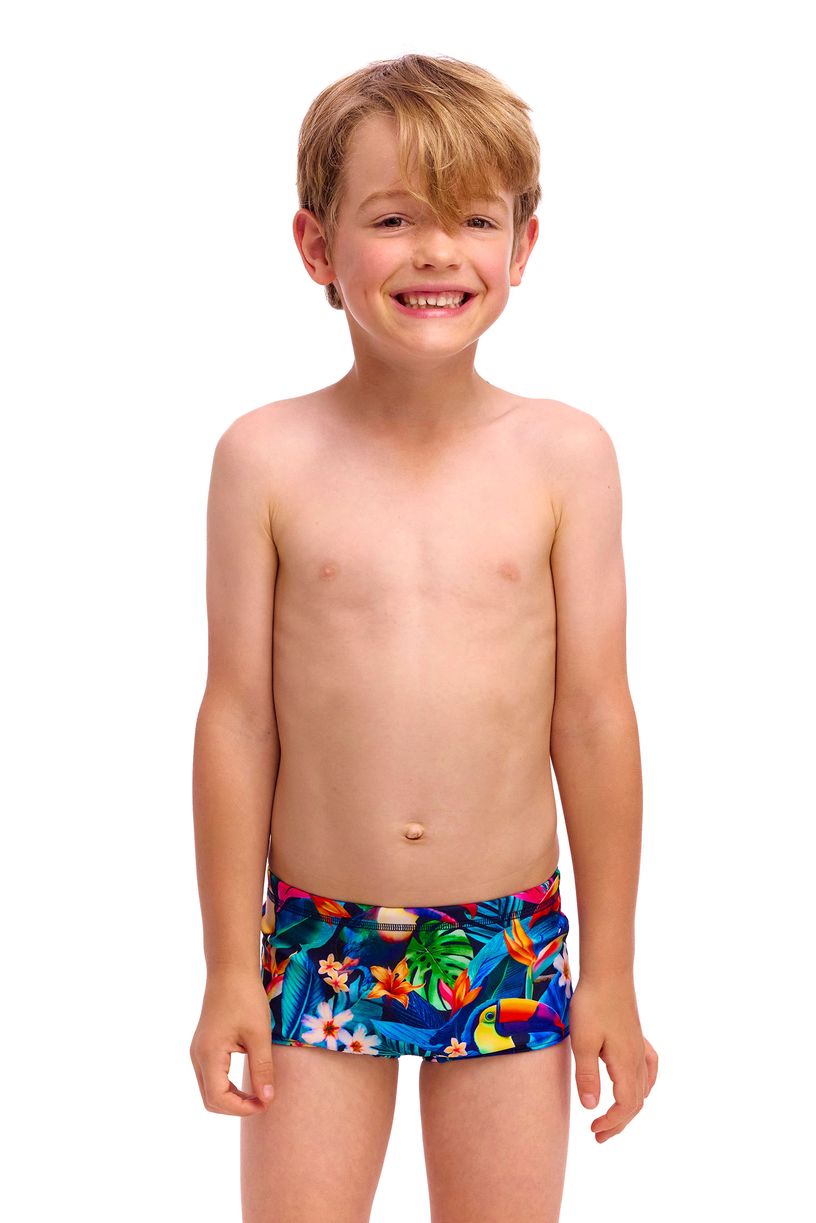 Funky Trunks Boys Printed Trunks - Birdie Wordie