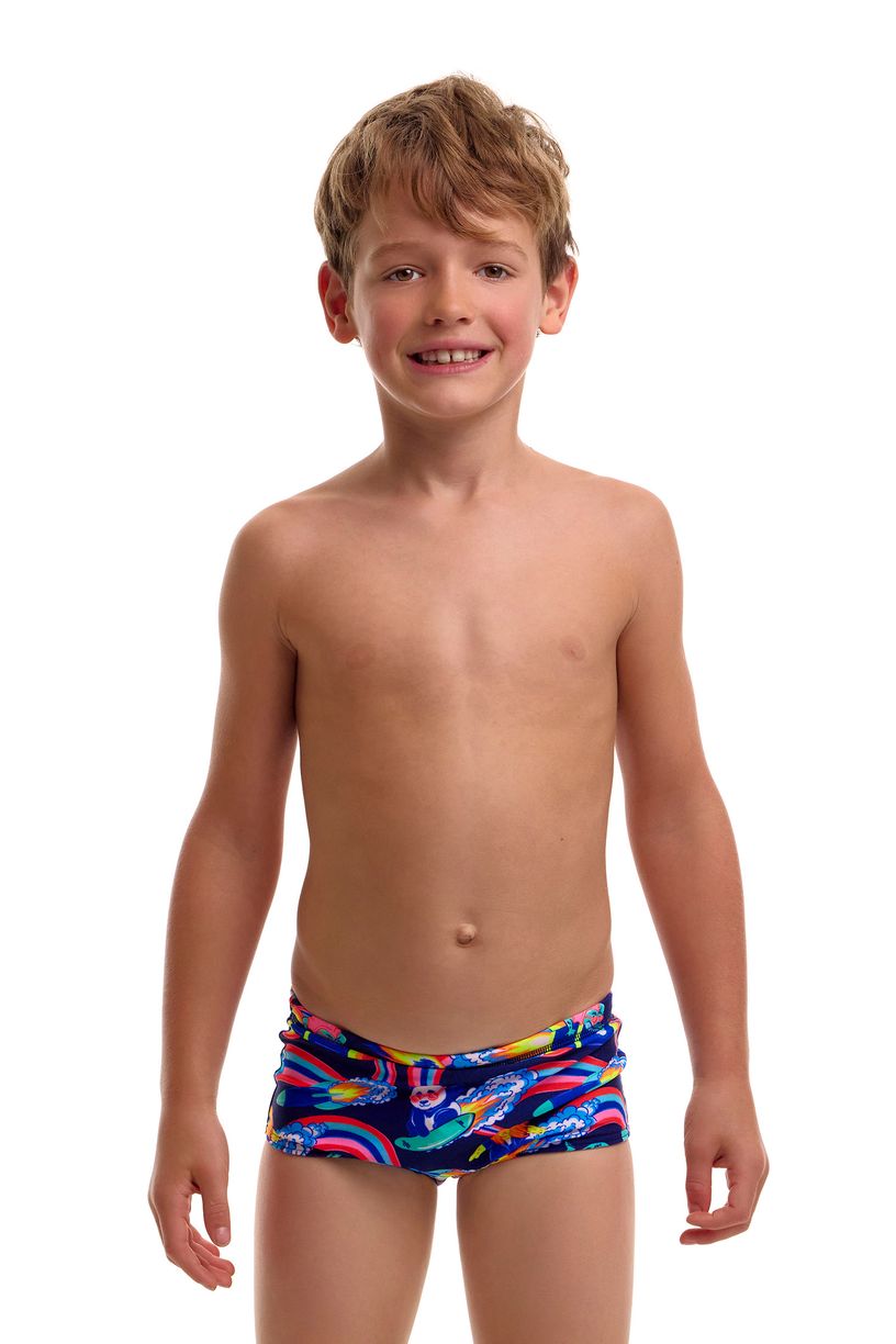 Funky Trunks Toddler Boys Printed Trunks - Blast Buddies image 1