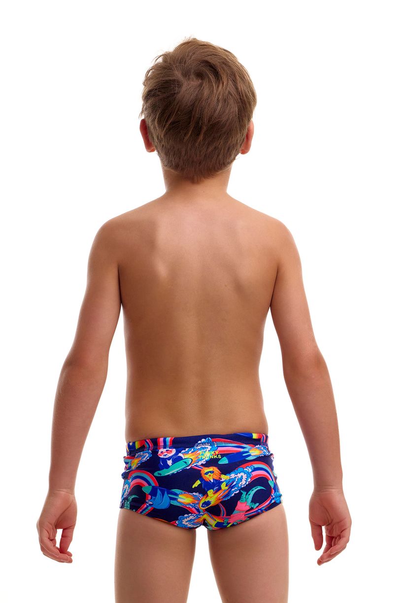 Funky Trunks Toddler Boys Printed Trunks - Blast Buddies image 1