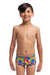 Funky Trunks Toddler Boys Printed Trunks - Colour Funk