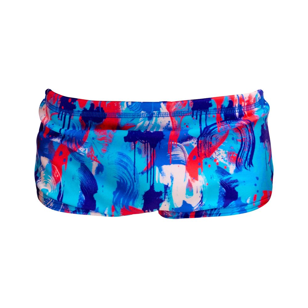 Funky Trunks Boys Printed Trunks - Messy Messy Messy