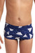 Funky Trunks Toddler Boys Printed Trunks - Paper Plain