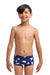 Funky Trunks Toddler Boys Printed Trunks - Paper Plain