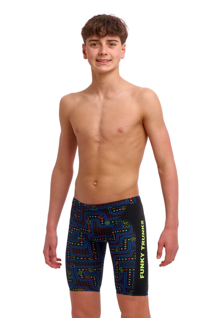 Funky Trunks Boys Training Jammers Chomp Chomp