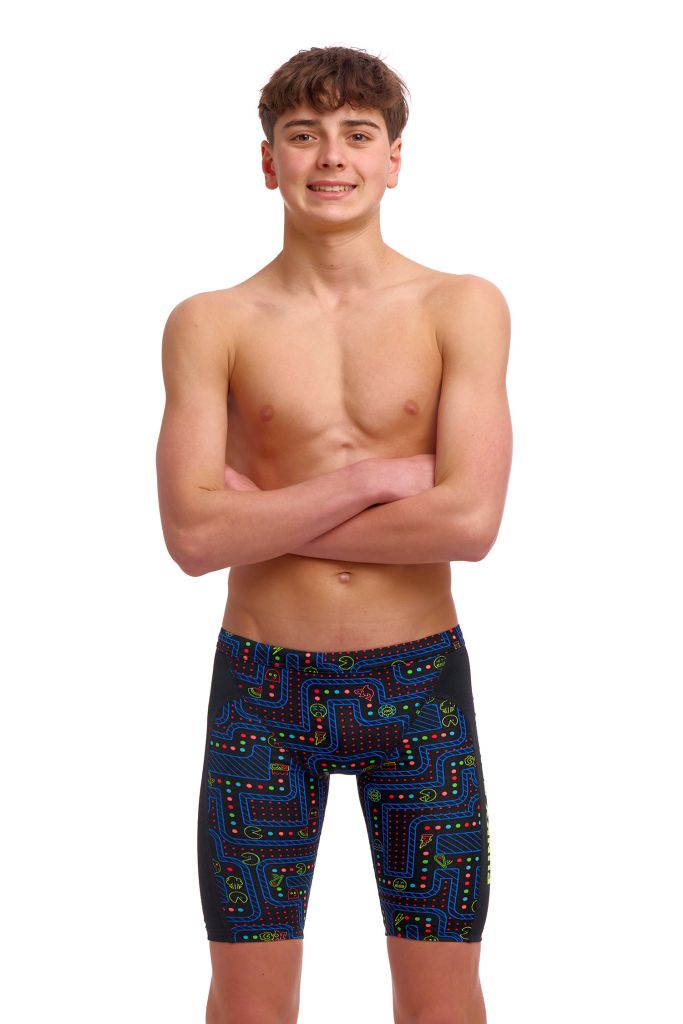 Funky Trunks Boys Training Jammers Chomp Chomp