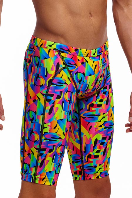 Funky Trunks Boys Training Jammers - Colour Funk