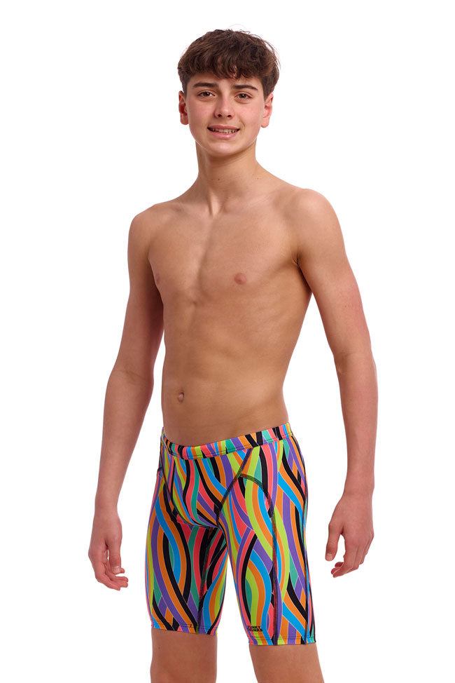 Funky Trunks Boys Training Jammers - Curl Curl
