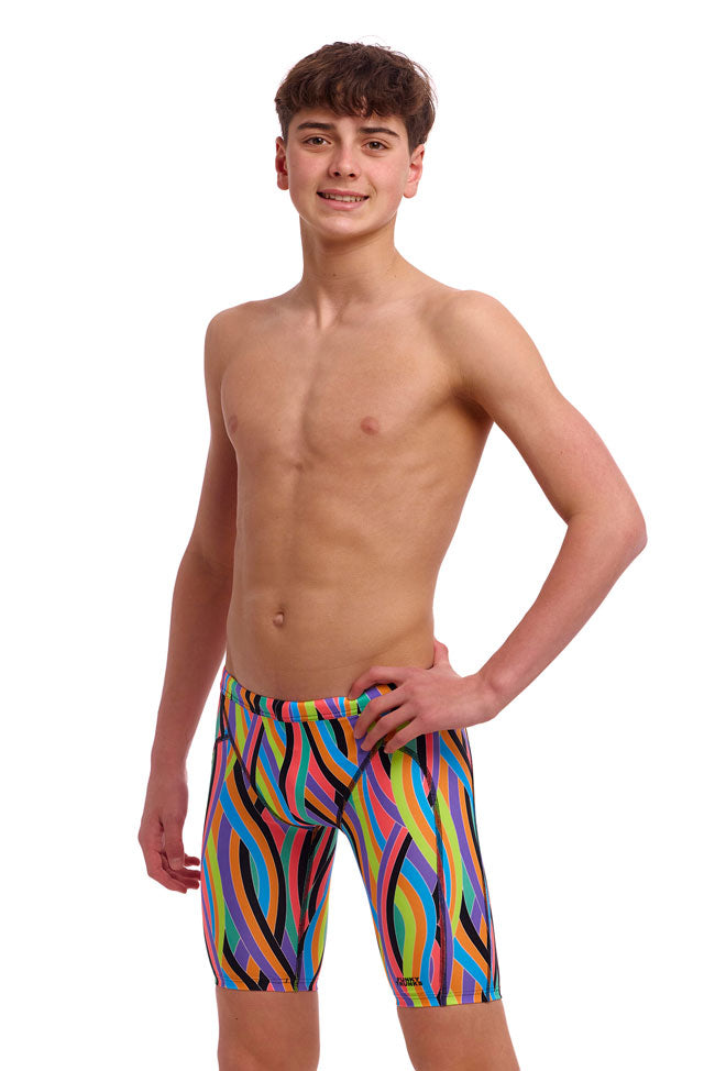 Funky Trunks Boys Training Jammers - Curl Curl