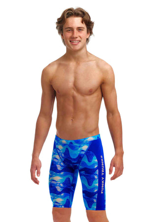 Funky Trunks Boys Training Jammers - Dive In