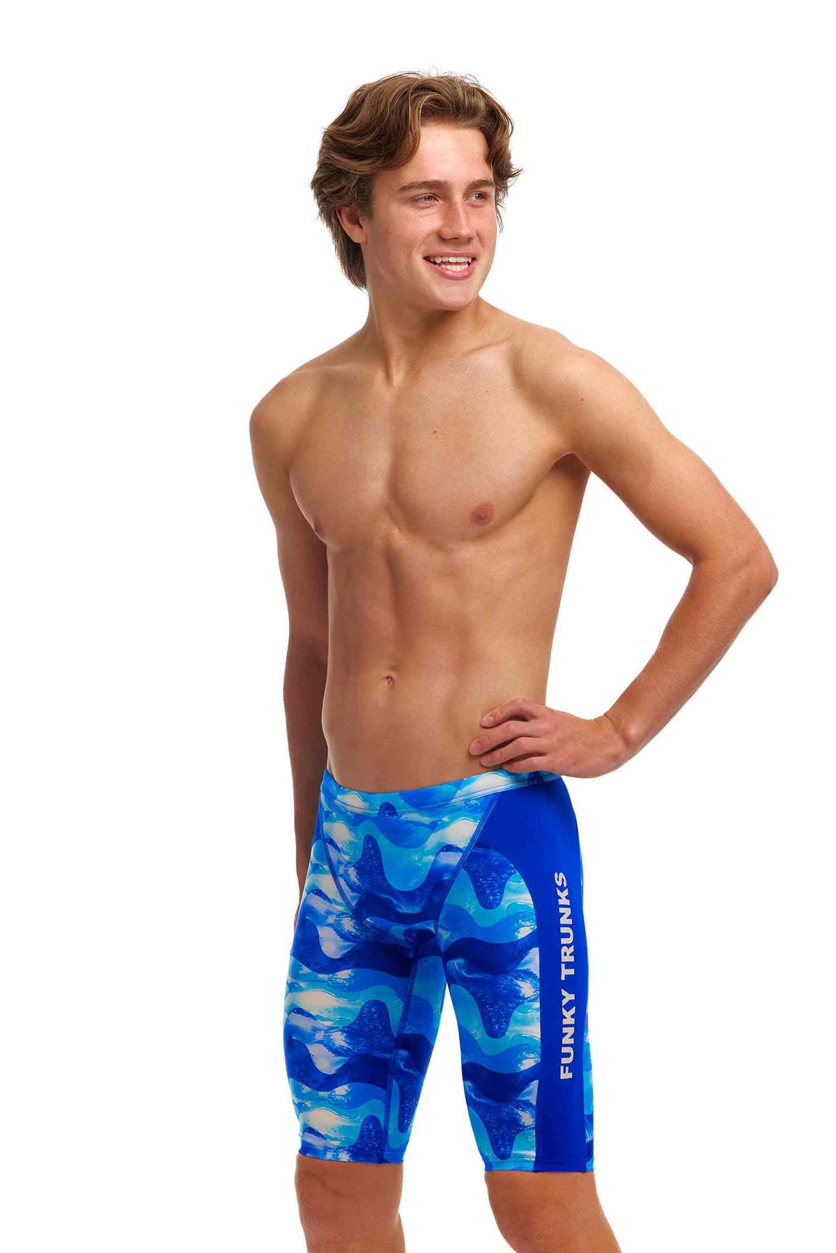 Funky Trunks Boys Training Jammers - Dive In