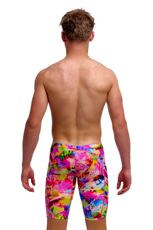 Funky Trunks Boys Training Jammers - Tag Her