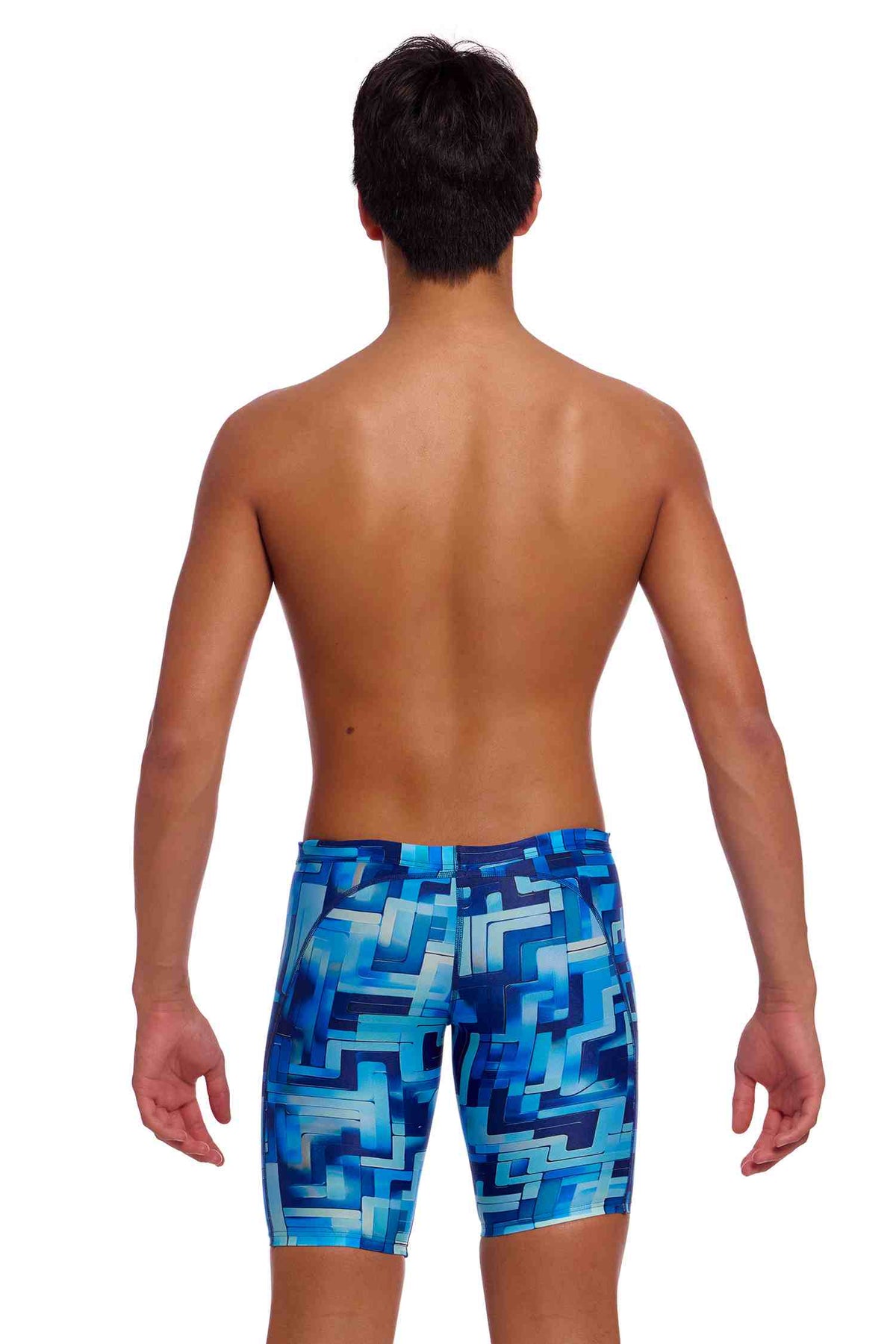 Funky Trunks Boys Training Jammers - You Blued