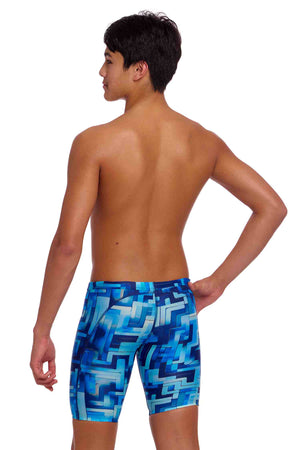 Funky Trunks Boys Training Jammers - You Blued