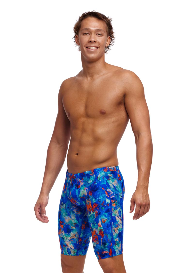 Funky Trunks Mens Training Jammers - Paint Press