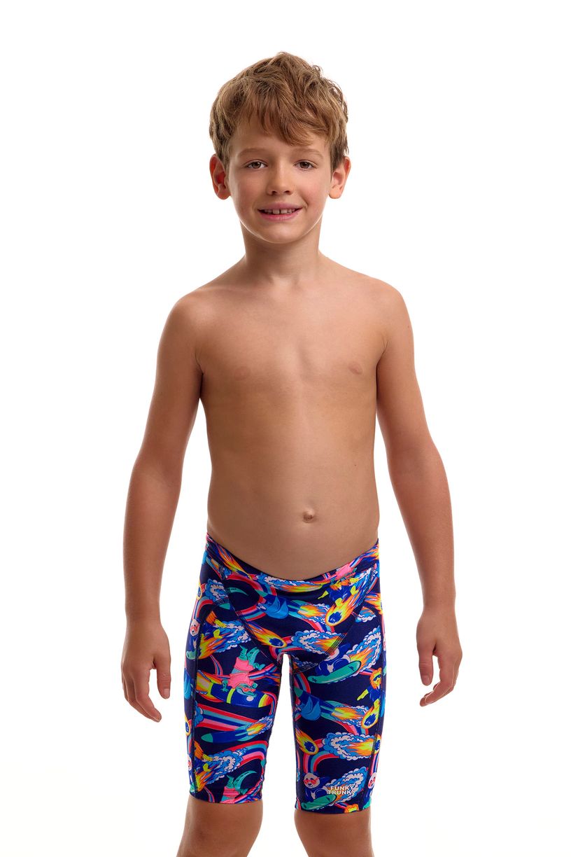 Funky Trunks Toddler Boys Miniman Jammers - Blast Buddies image 1