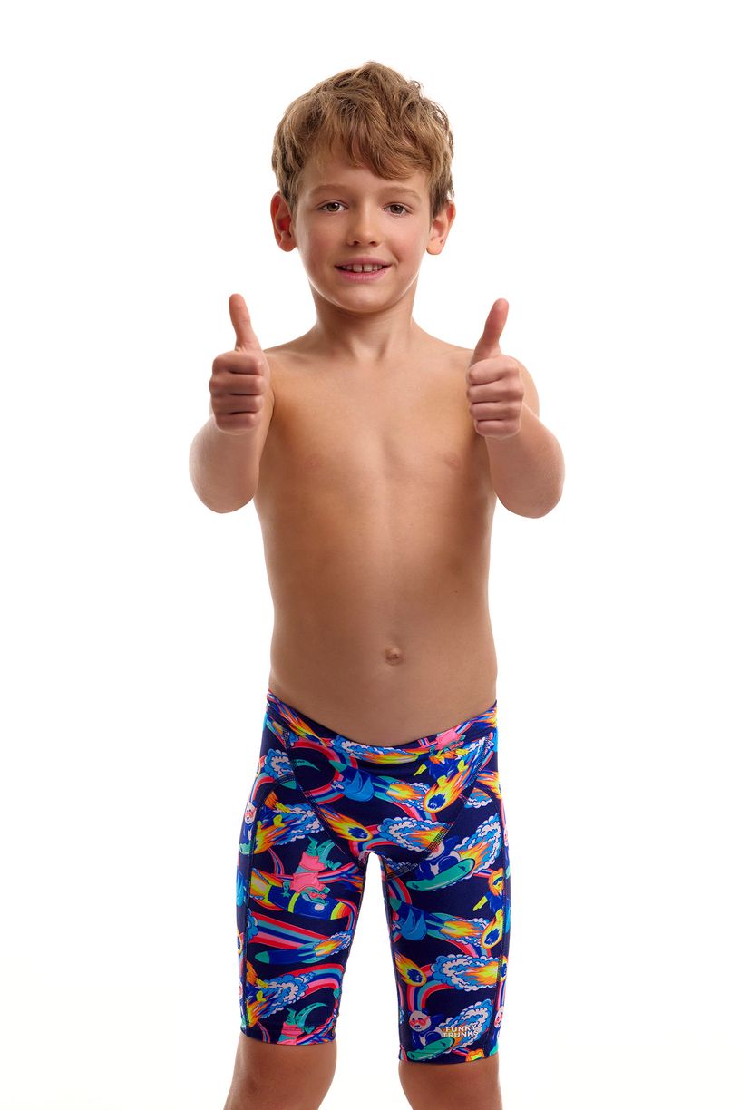 Funky Trunks Toddler Boys Miniman Jammers - Blast Buddies image 3