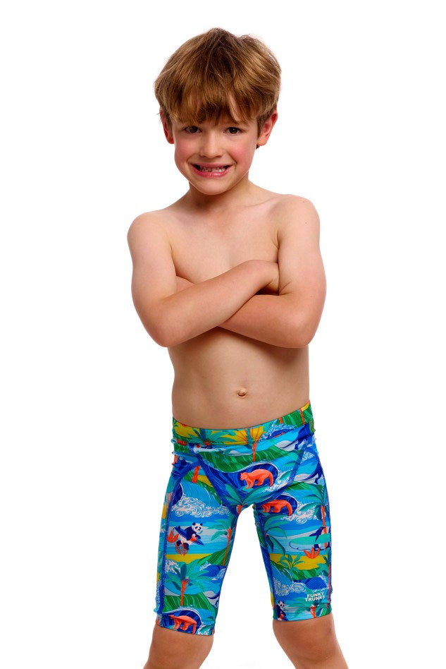 Funky Trunks Toddler Boys Miniman Jammers - Duuude