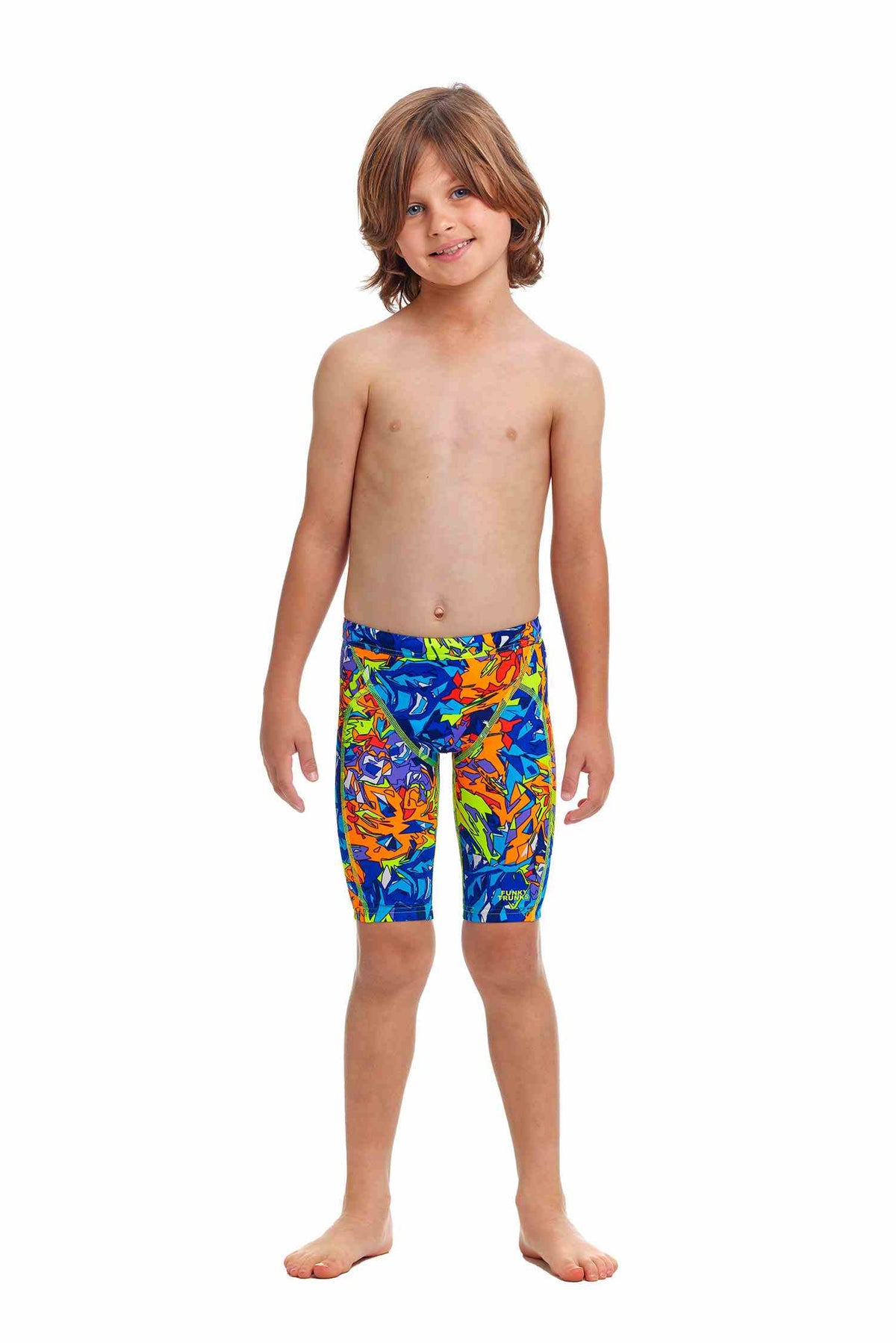 Funky Trunks Miniman Toddler Boys Jammers - Mixed Mess