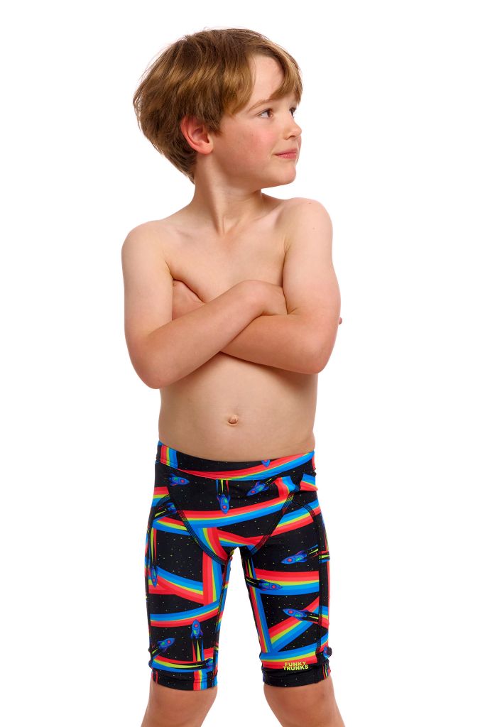 Funky Trunks Toddler Boys Miniman Jammers Pocket Rocket