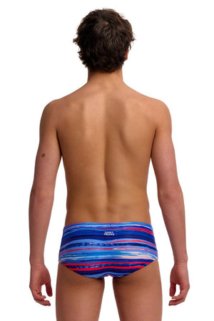 Funky Trunks Boys Sidewinder Trunks - Lost Lines image 2