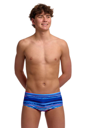 Funky Trunks Boys Sidewinder Trunks - Lost Lines image 4